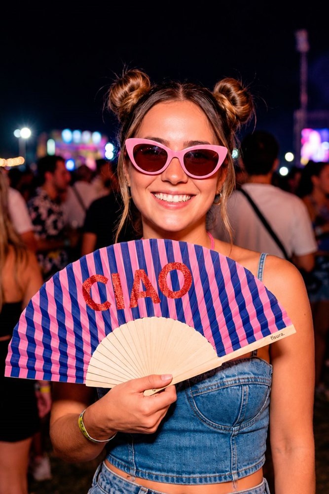 Ciao glitter fan