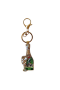 Shop Champagne Bottle & Glass Keychain - Origen Imports