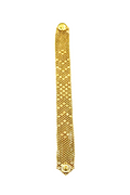 Gold Mesh Amara Bracelet (W. 2cm) by Origen Imports