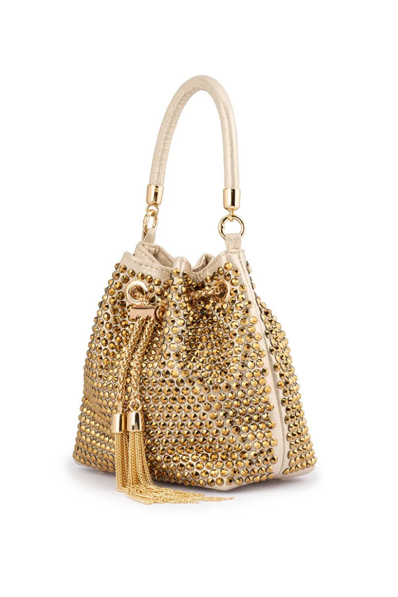 Shop Santorini Studded Pouch Bag - Origen Imports