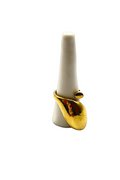 Shop Gold Tear Drop Ring By Origen - Origen Imports
