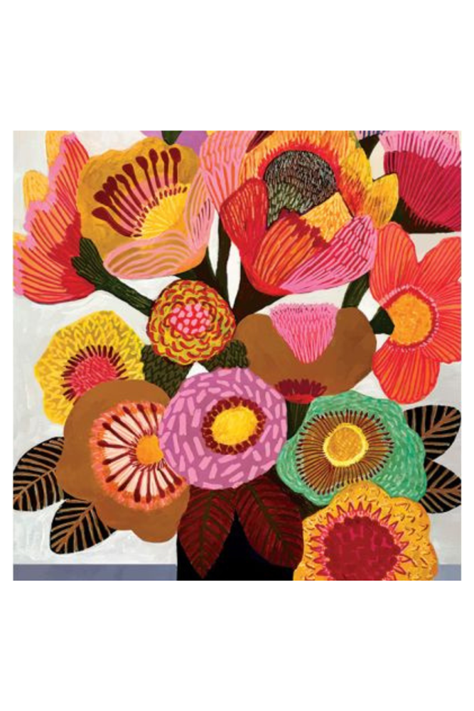 Shop Golden Flowers Bunch Greeting & Gift Card - Origen Imports - Origen Imports