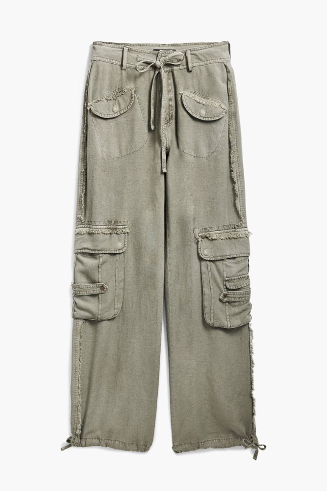 Shop Green Cargo Pants By Desigual - Origen Imports