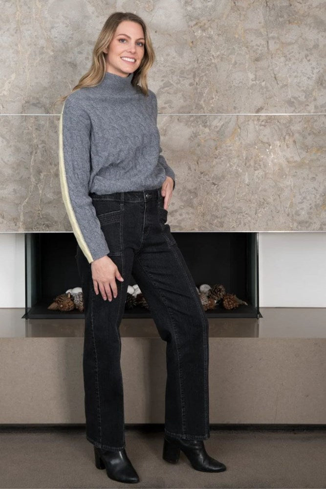 New London Holsborn Wide Leg Jeans