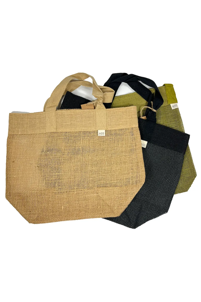 Shop Jute Mesh Bag - Origen Imports