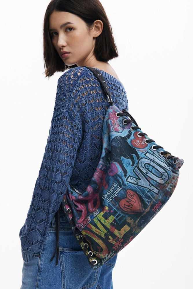 Desigual Graffiti Bag - Large