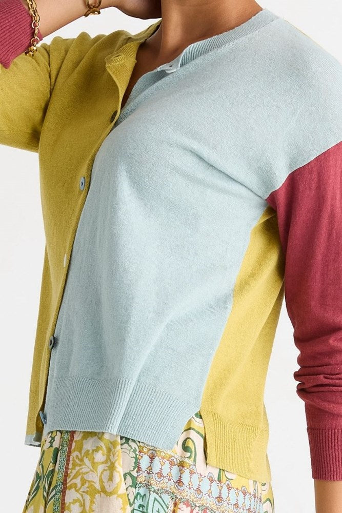Ld + Co Colour Block Cardi