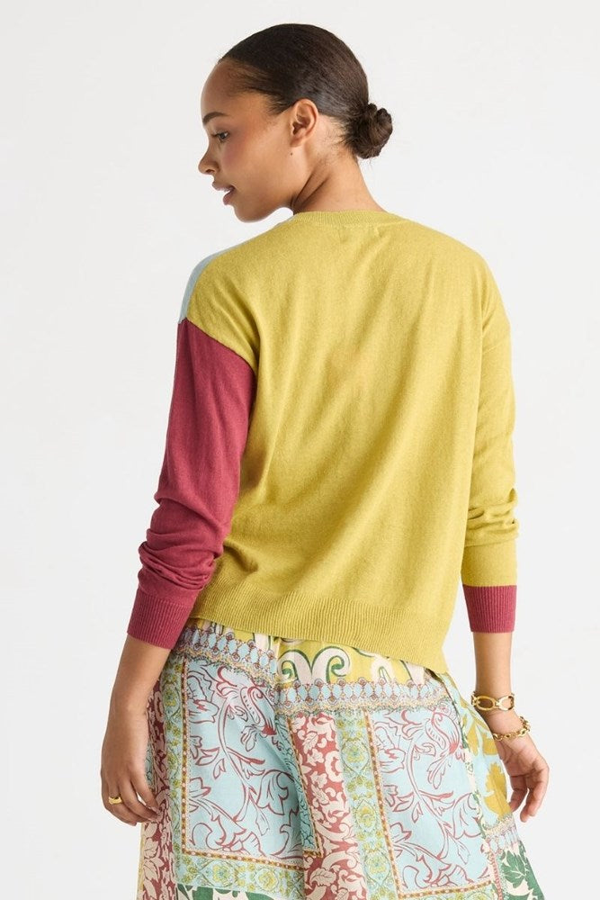 Ld + Co Colour Block Cardi