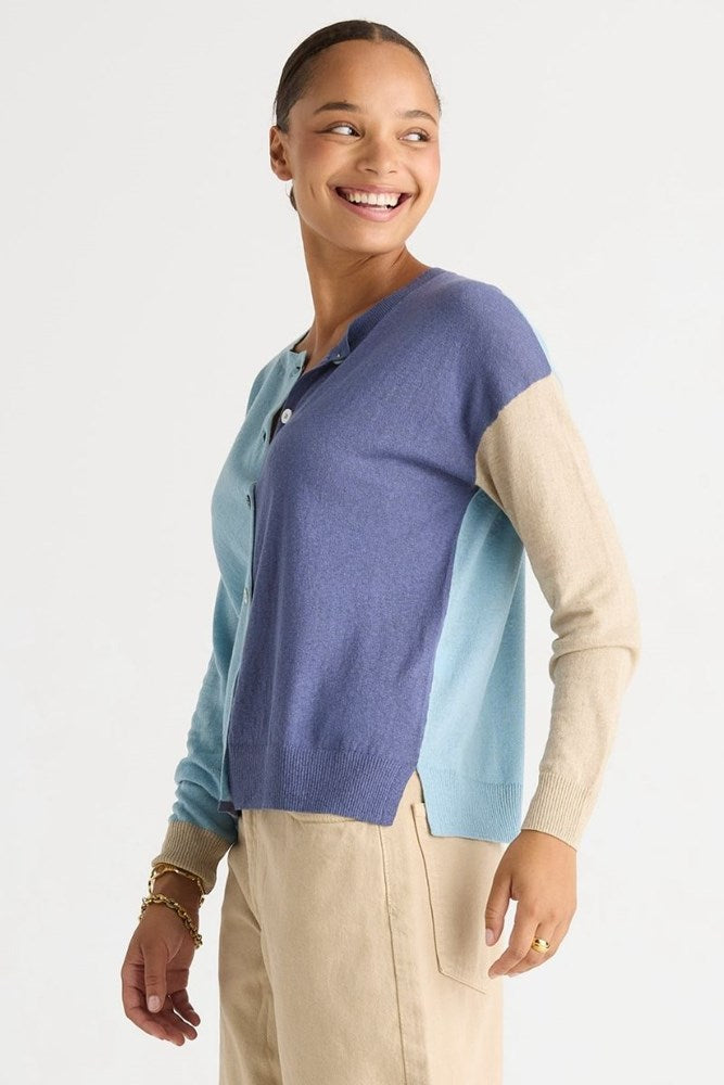 Ld + Co Colour Block Cardi