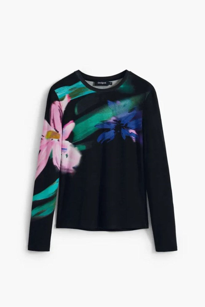 Desigual Lena Floral L/S Top