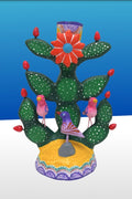 Mexican Cactus Candle Holder