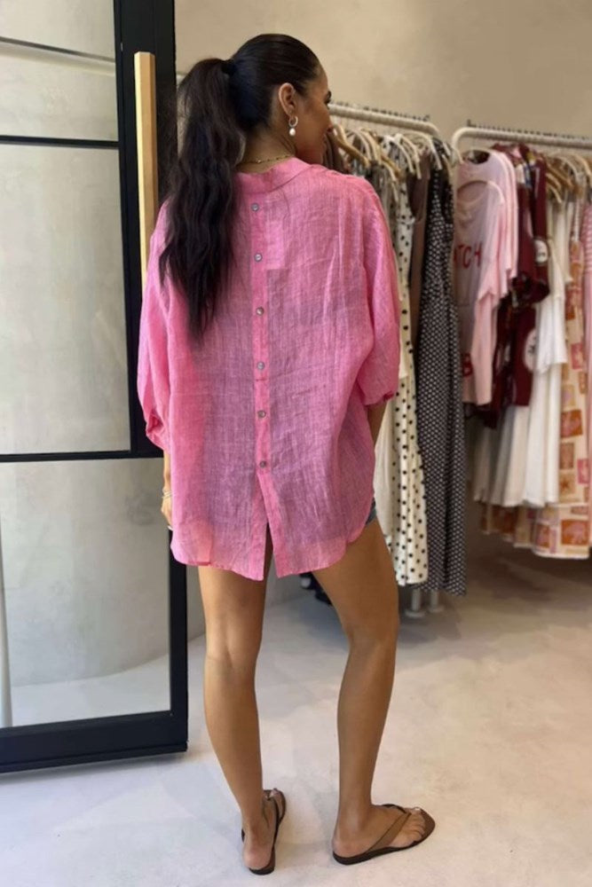 Mia Linen Shirt By Worthier