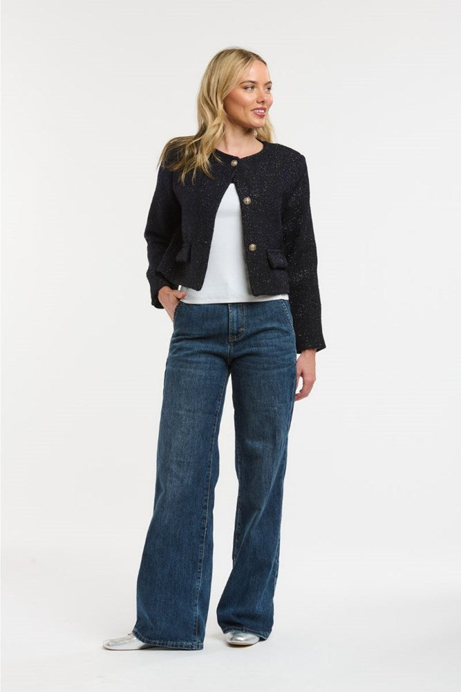 Chanel Jacket -Midnight Blue