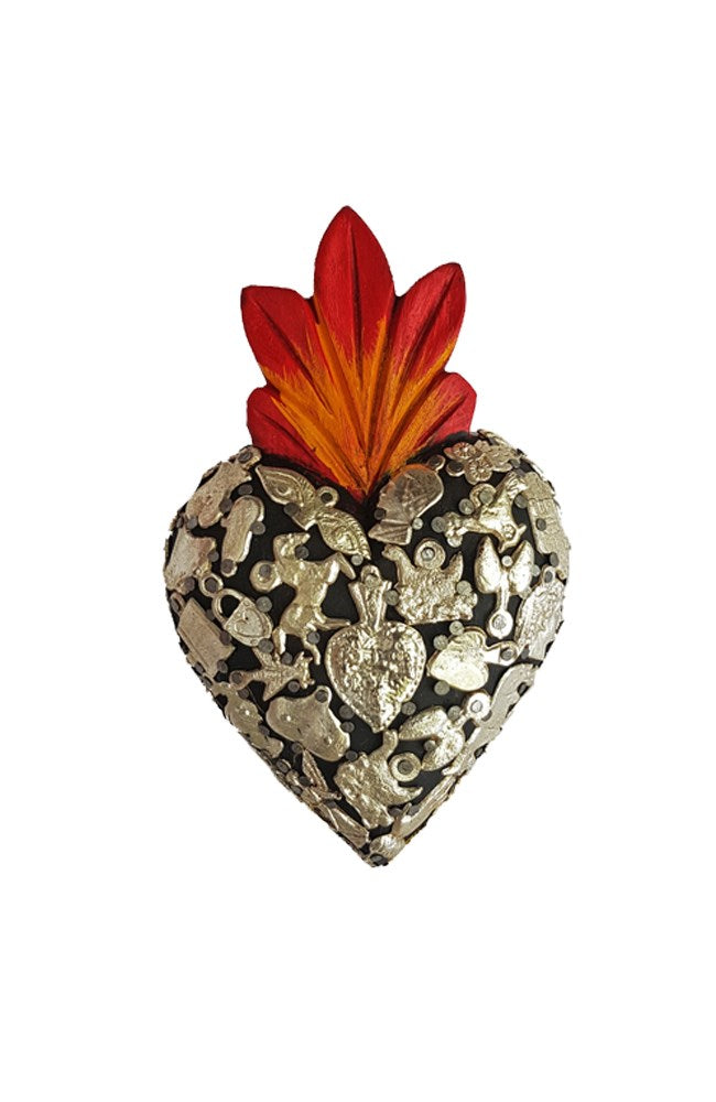 Mexican Milagro Heart - Small