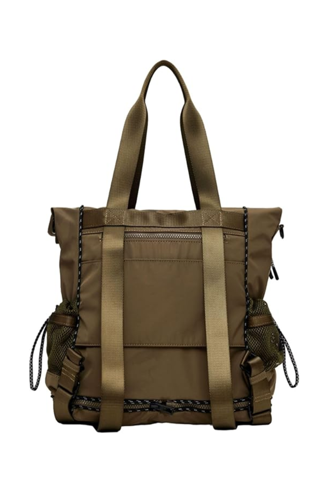 Shop Khaki Multi Position Voyager Backpack By Desigual - Origen Imports
