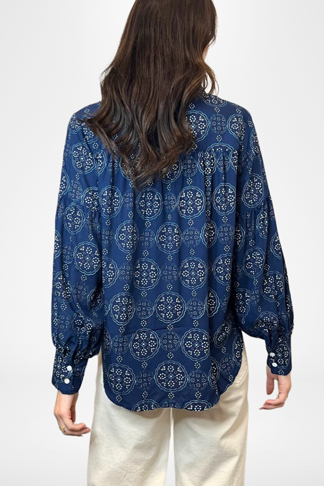 Shop Sophia Shirt Midnight Mosaic By Pixi Carnival - Origen Imports