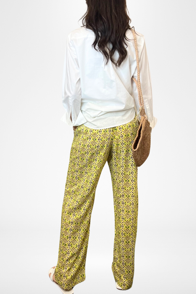 Shop Kai Print Wide Leg Pants By Pixi Carnival - Origen Imports