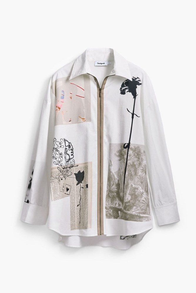 Oversized Shirt designed by Mr. Christian Lacroix by Desigual