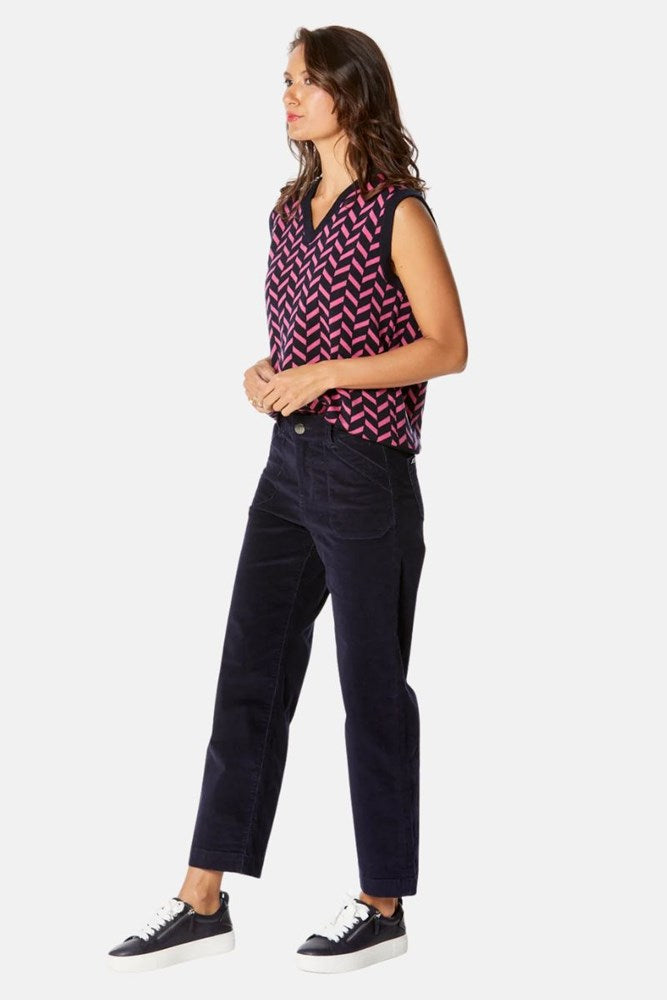 Penrith Cord Navy