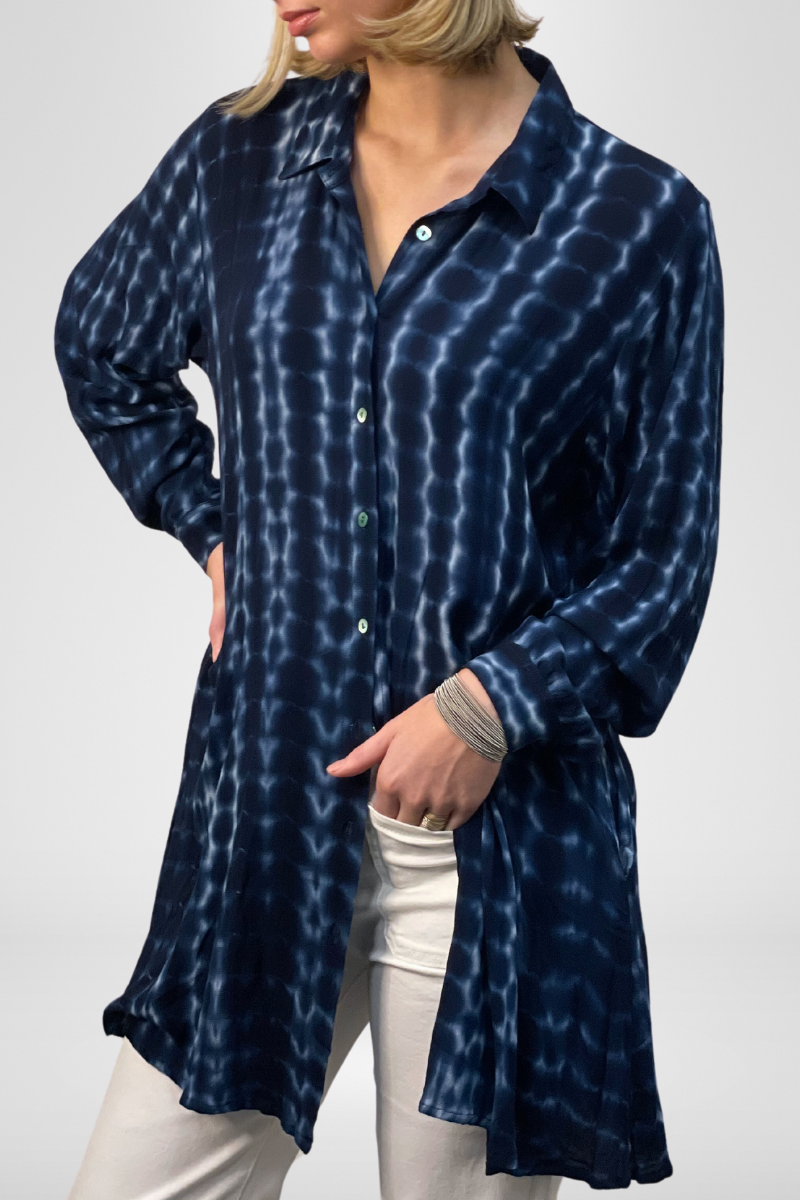 Shop Athena Tie Dye Shirt By Pixi Carnival - Origen Imports