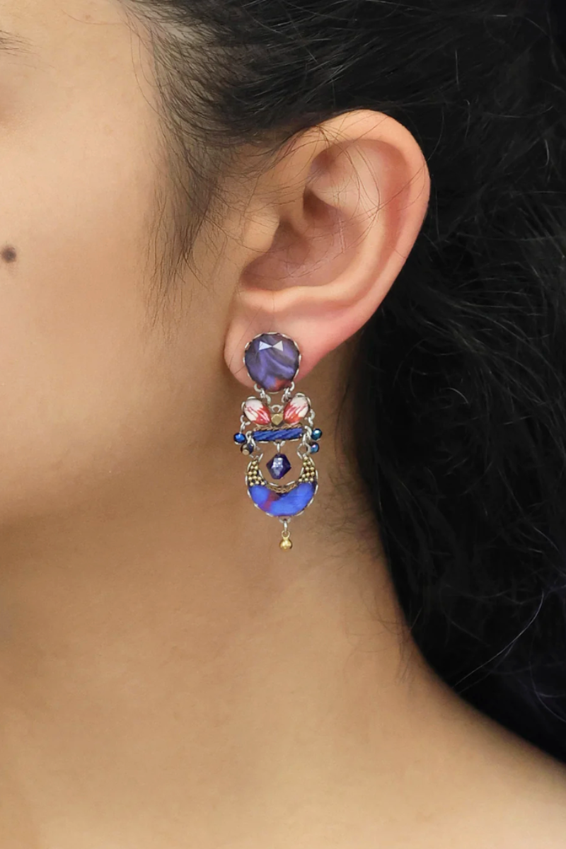 Shop Plagia Earrings From The  Ocean Edge Set by Ayala Bar - Origen Imports