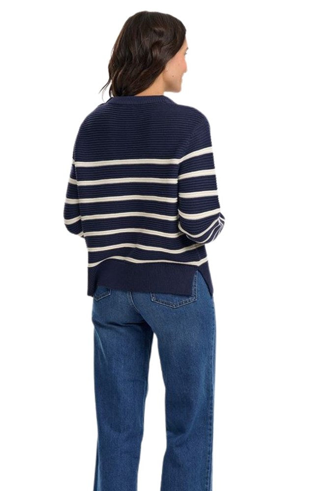 Shop Rebecca Jumper by Sugarhill Brighton - Navy & White Stripes - Origen Imports
