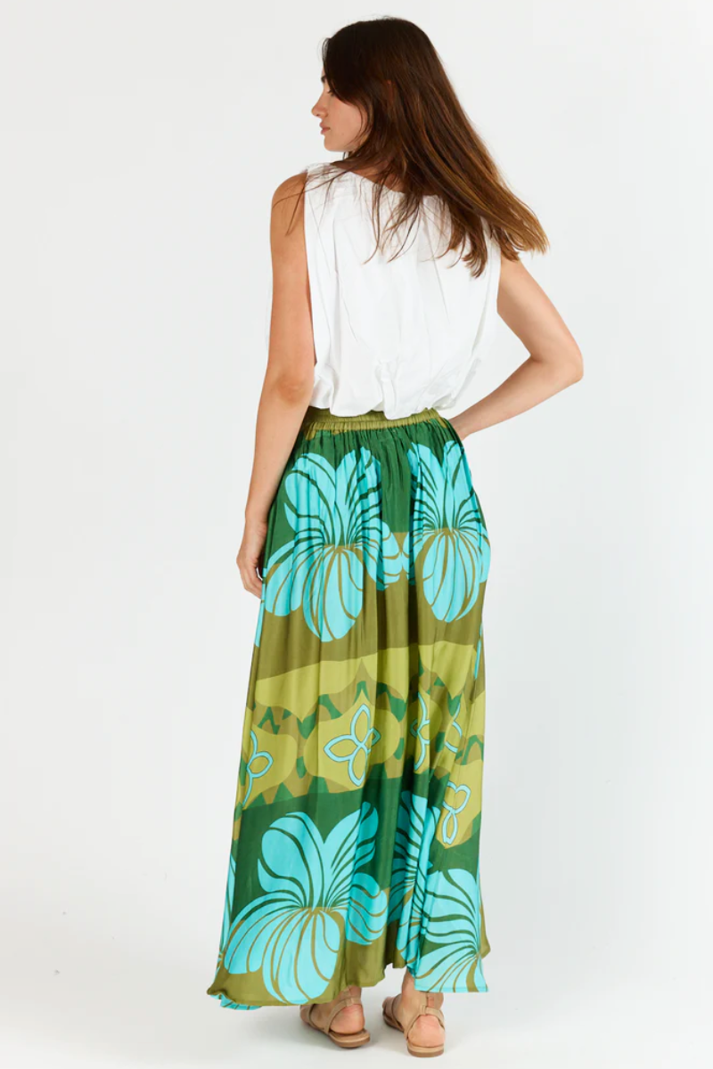 Shop Green Pelota Skirt by Itami - Origen Imports