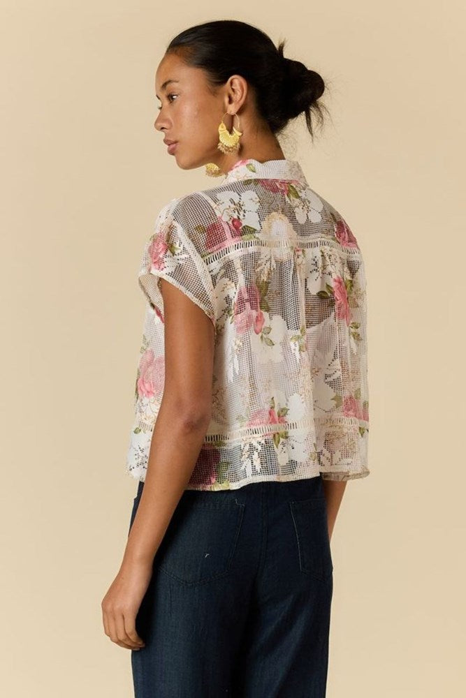 Rose Shirt - White