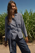 Navy Countryside Rose Top by Rubyyaya