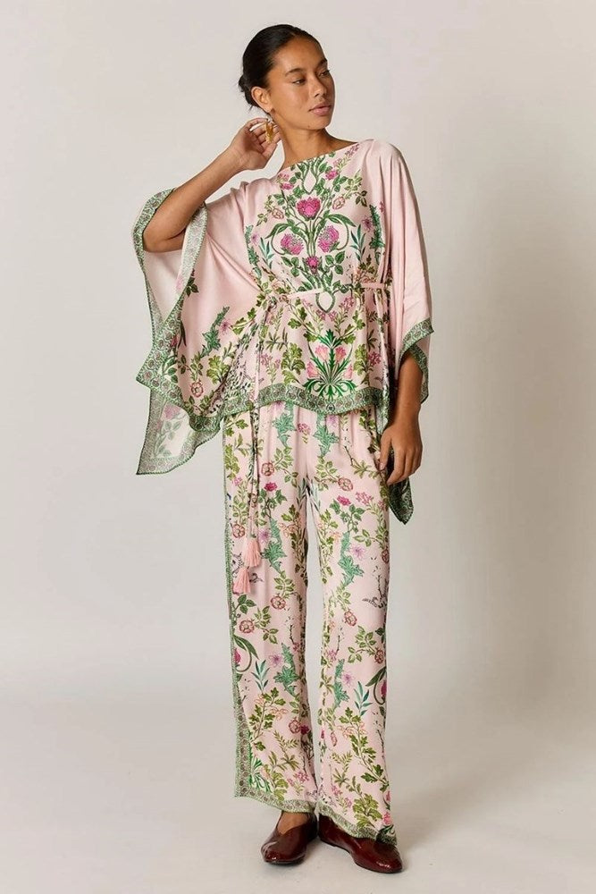 Rubyyaya Tatiana Poncho - Pink