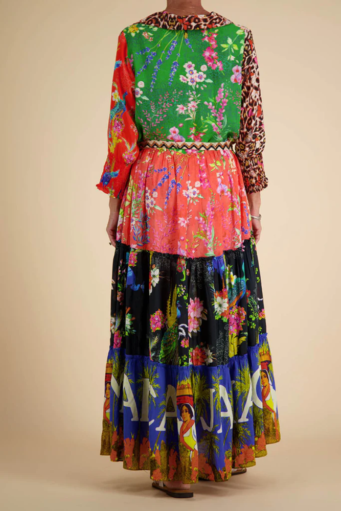 Jamaica Patchwork Dress By Rubyyaya