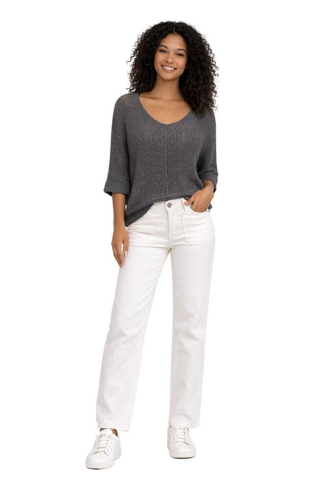 Siena lightweight knit -Grey