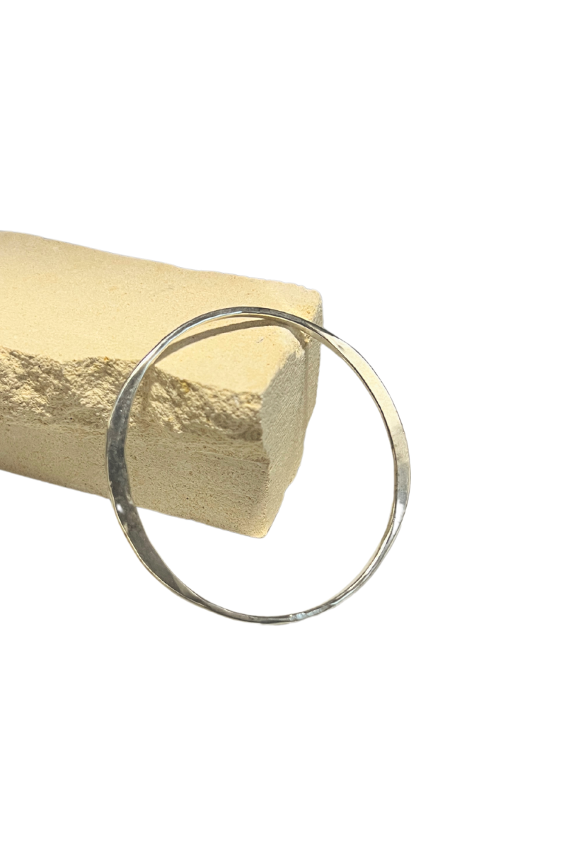 Shop Silver Eternal Wave Bangle By Origen Imports - Origen Imports