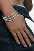 Silver Trio Bangles By Origen Imports