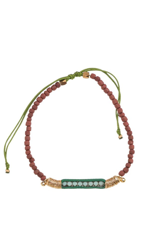 String Beaded Lani Bracelet By Aylala Bar