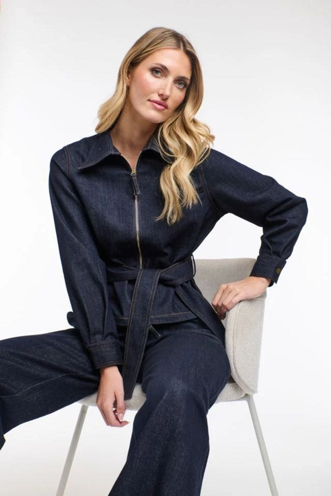 Tiffany Denim Jacket - Dark Denim