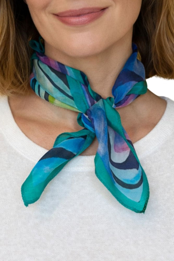 Classic Silk Neck Tie Scarf - Veneto