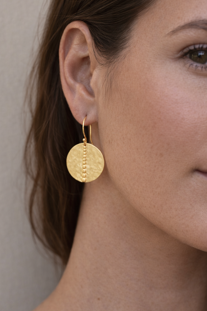 Warrior Textured Earrings