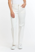 Shop White Bobbi Jeans 7/8 by Italian Star - Origen Imports