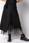 Zaria Skirt in Onyx