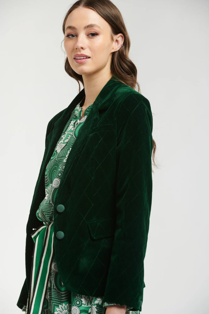 Shop Velvet Duchess Jacket By 365 Days - Origen Imports
