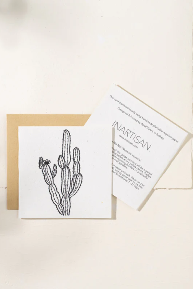 Shop Plantable Card - Cactus - Origen Imports
