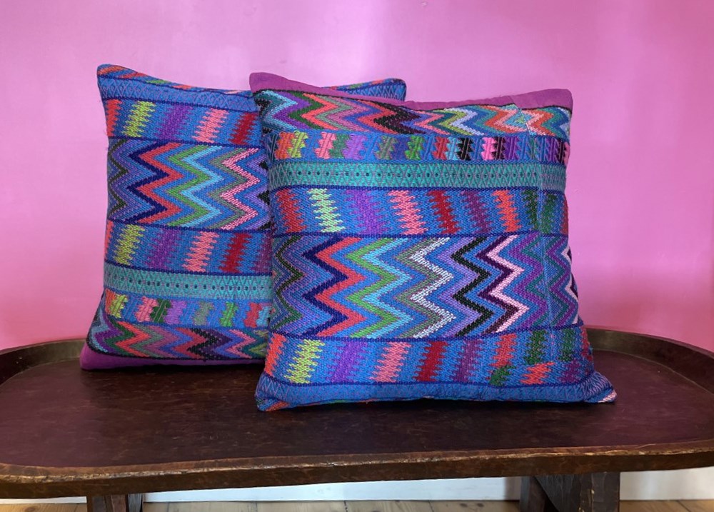 Shop Guatemalan Vintage Chi Chi Cushion 50x50cm - Origen Imports