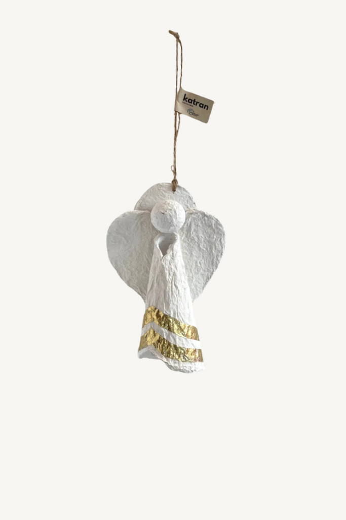 Shop Angel Papier Mache Christmas Decoration - Origen Imports