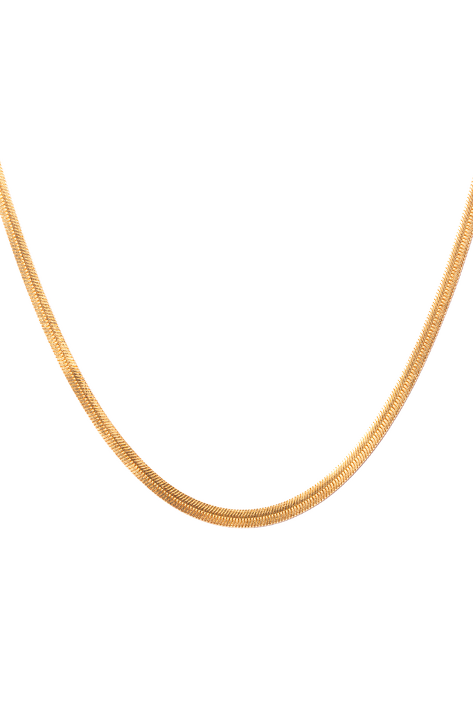 Shop Flat Snake Necklace By GA - Origen Imports