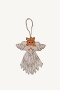 Shop Beaded Angel Christmas Decoration - Origen Imports