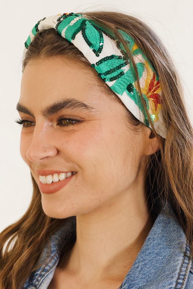 Shop Haiden Beaded Headband - Origen Imports