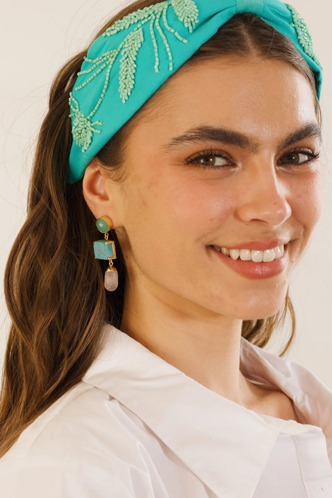 Shop Heather Beaded Headband - Origen Imports