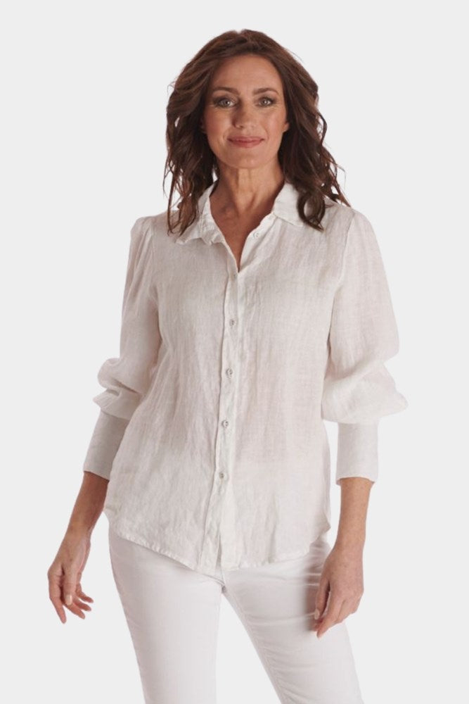 Shop Lexi Linen Shirt By Italian Star - Origen Imports