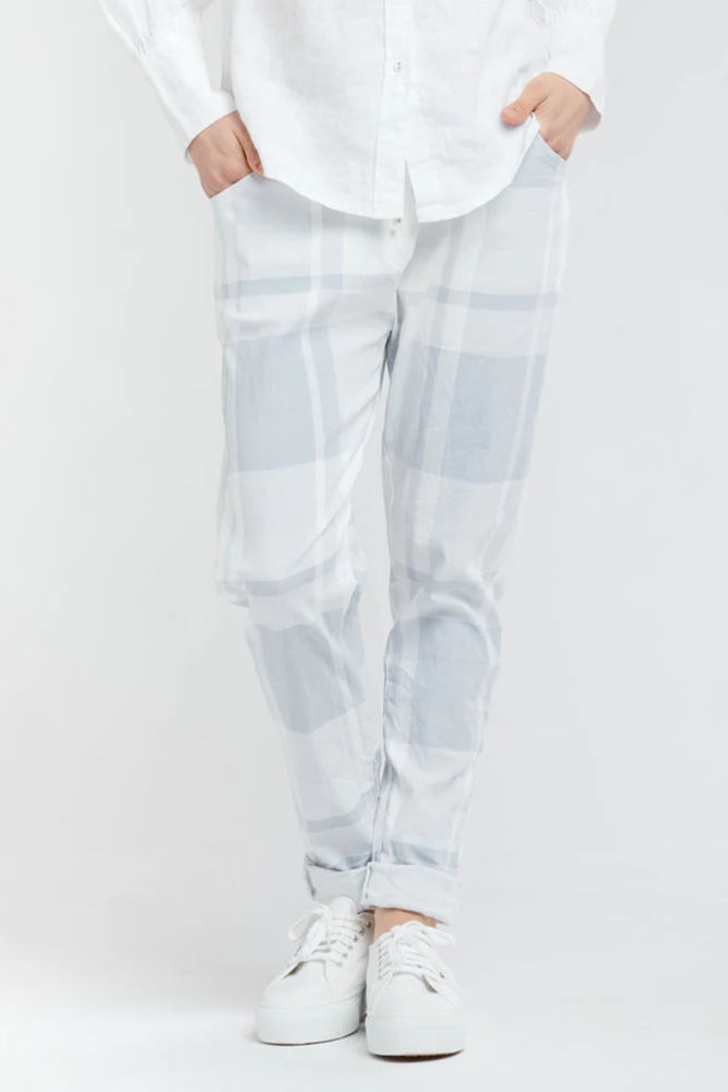 Men's madras plaid on sale pants